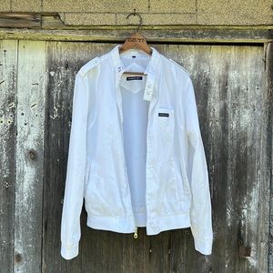 Original Vintage 80s White Members Only Jacket